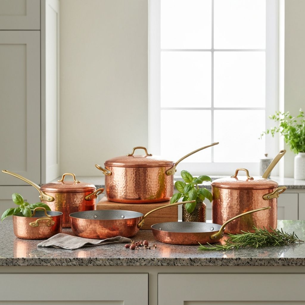 Mauviel 1830 copper cookware collection