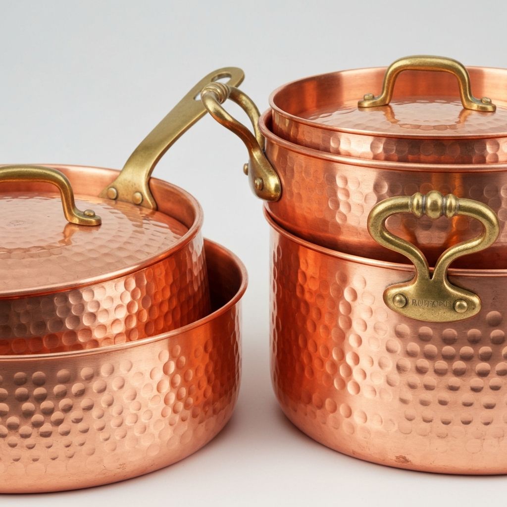 Ruffoni copper cookware collection